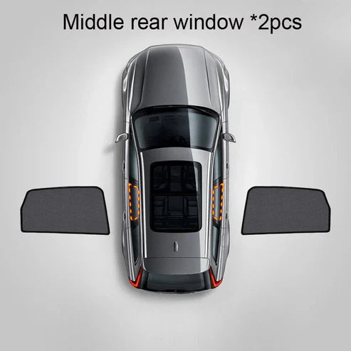 2025 Custom Car Side Magnetic Window Sunshade Curtain