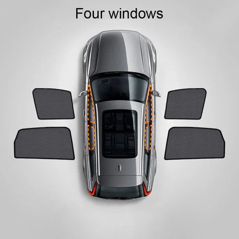 2025 Custom Car Side Magnetic Window Sunshade Curtain