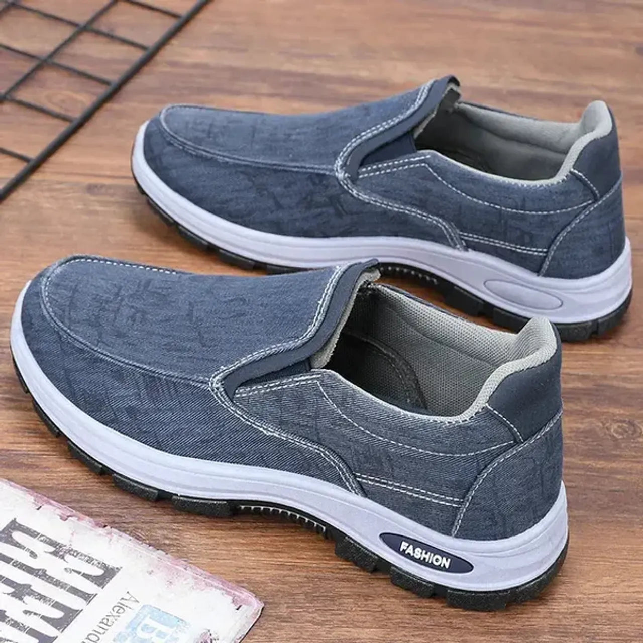 HOT SALE 45% OFF! New Men's Orthopedic Slip-on Shoes, Comfort Walking Shoes