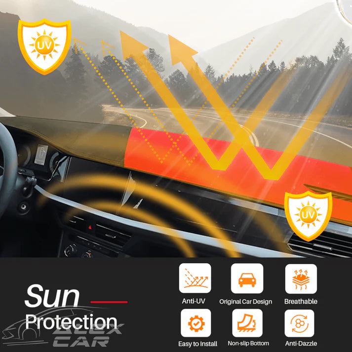 Apex Custom Fit Dashboard Mat Cover For Sedan, Hatchback, , MPV, Truck, SUV etc