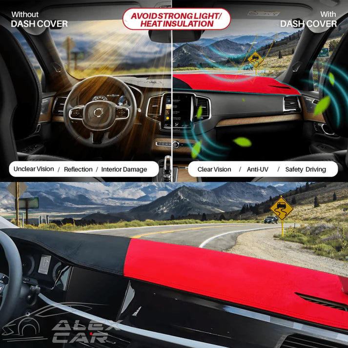 Apex Custom Fit Dashboard Mat Cover For Sedan, Hatchback, , MPV, Truck, SUV etc
