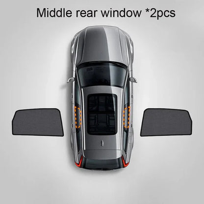 2025 Custom Car Side Magnetic Window Sunshade Curtain