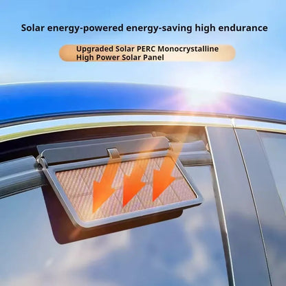 Eco Solar Car Cooler Fan